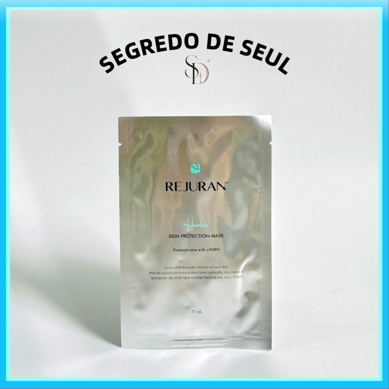 REJURAN Máscara De Proteção De Pele  Healer/Perfect Healing V Tighter/Refine 3 Step Mask, 1ea