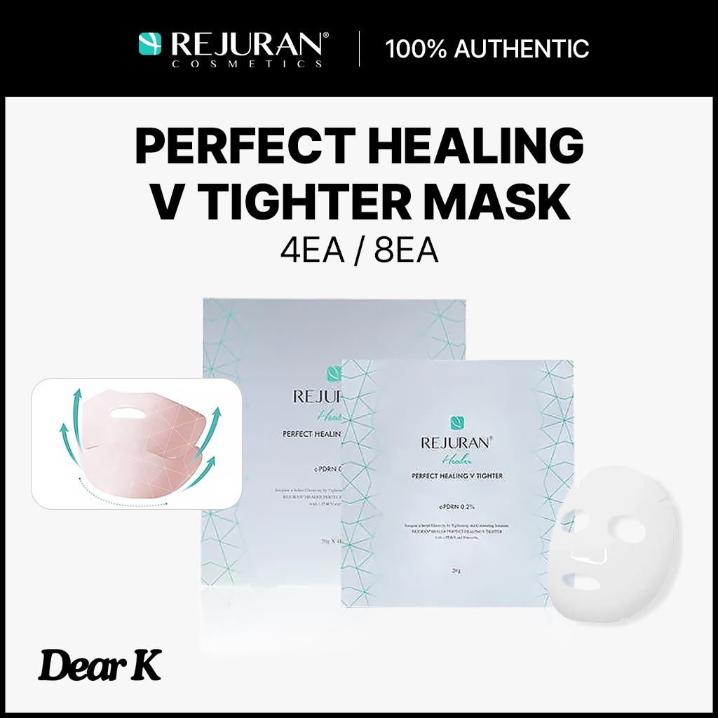 [REJURAN HEALER] Máscara Facial V Mais Apertada De Cura Perfeita 4ea/8ea c-PDRN Antienvelhecimento