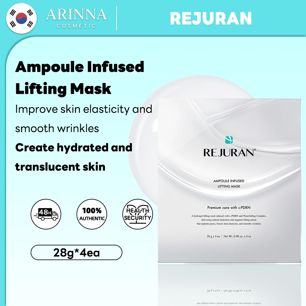 [REJURAN] Máscara Lifting Infundida Com Ampola (4 Folhas)