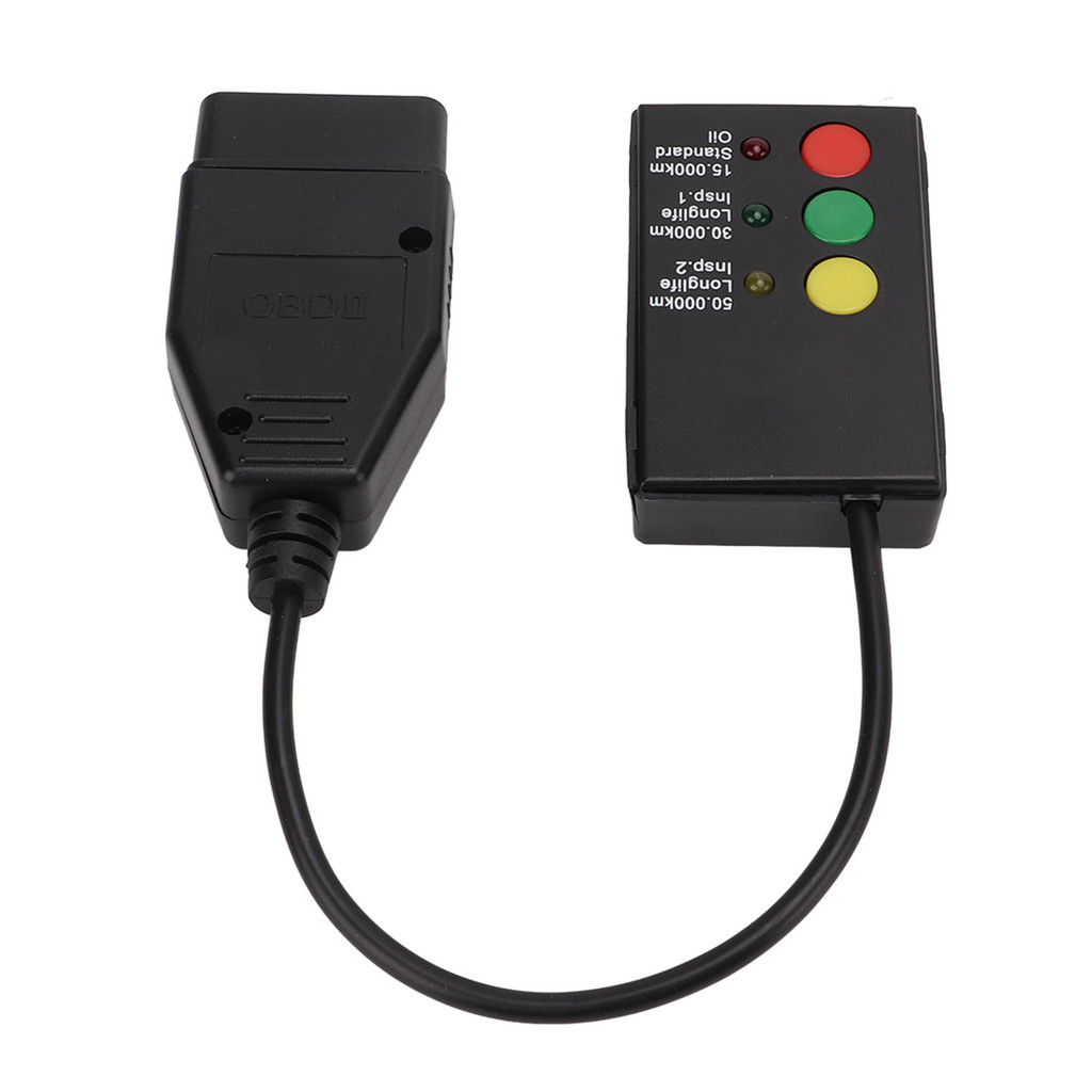 cpnobr 16Pin OBD2 Car SRS Scanner 3 Botões Ferramenta De Redefinição De Serviço De Óleo Diagnóstico De Luz De Inspeção P