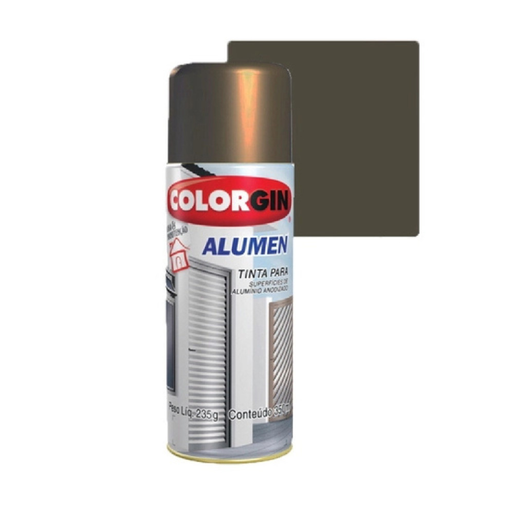TINTA SPRAY USO GERAL BRANCO RÁPIDO REFRIGERADOR 51001 COLORGIN 350ML