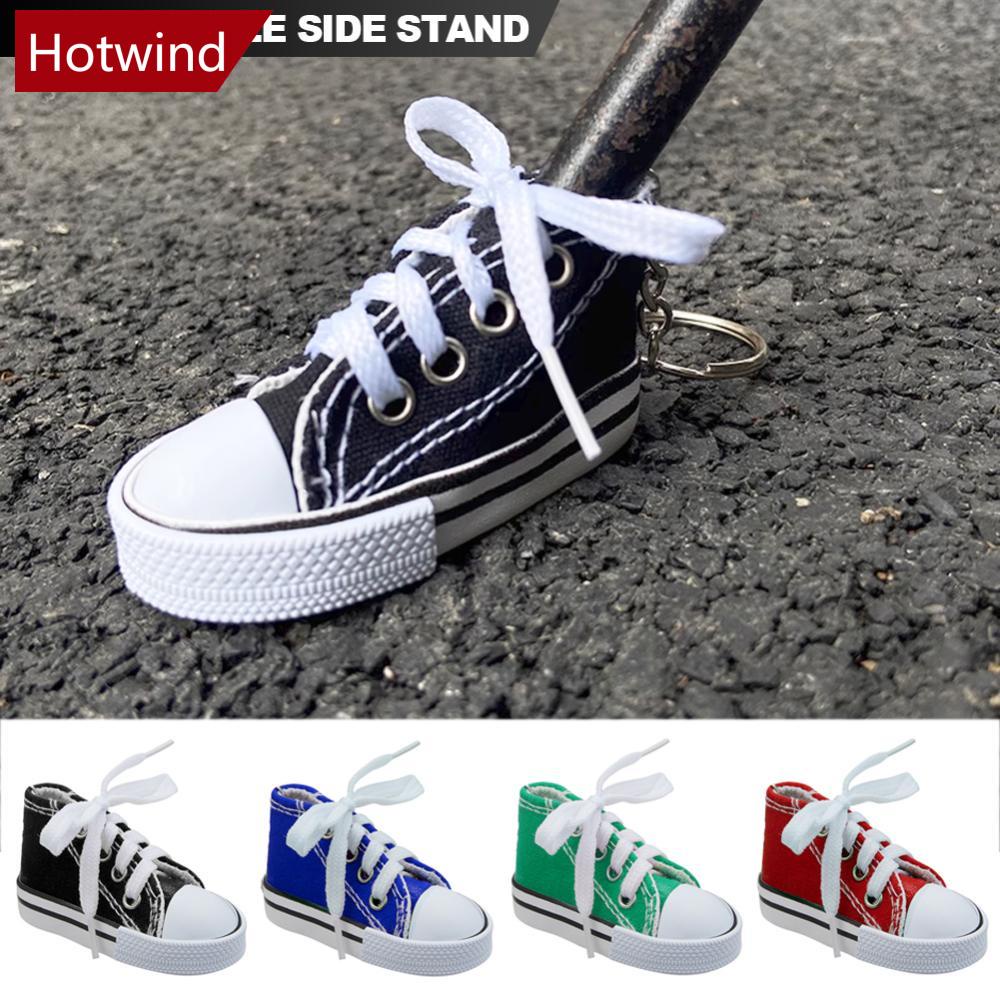 7.5cm Motorcycle Side Stand Canvas Shoes Side Stand Bicycle Kickstand Support Pad Foot Cover Support Accessories