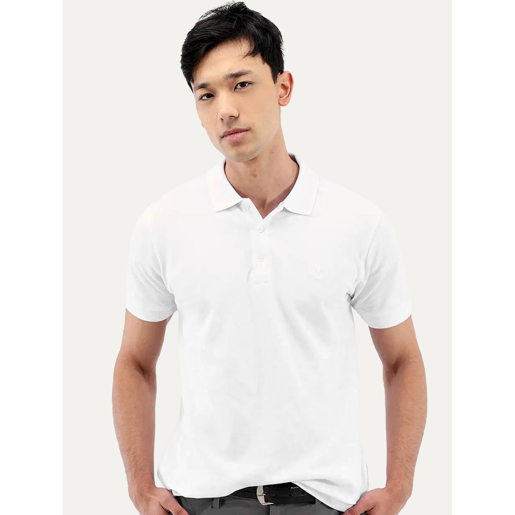 Polo Dudalina Masculina Essentials Extra Cotton Light Icon Branca 08.75.2098 05 Original