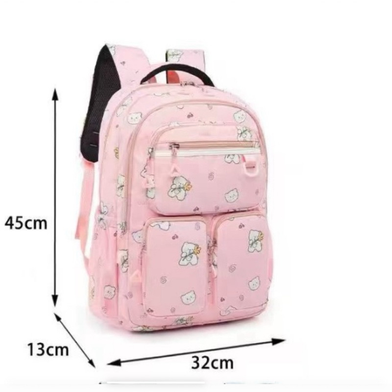 Mochila para meninas adolescentes, Kawaii, lindas mochilas escolares com estojo