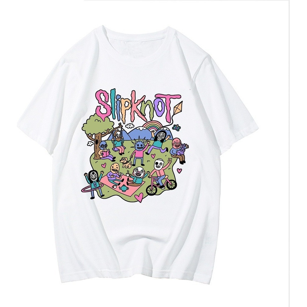 Camiseta Slipknot Sean Solomon Cartoon Banda Rock