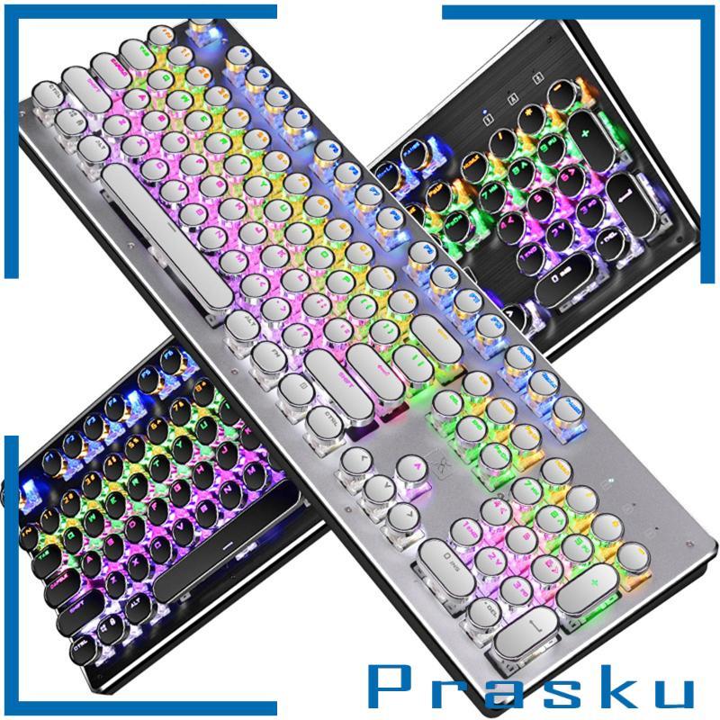 [Prasku] Teclado De Teclas De Pudim Conjunto Mecânicas De 108 Crystal Pudding Keycap Material PBT Duplo Com Camada Super