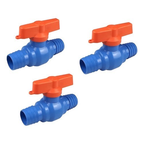Kit 3 Válvulas Esféricas 1  Cipla Para Irrigação Material Pbt