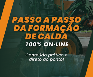 Passo a passo da formação de calda de defensivos