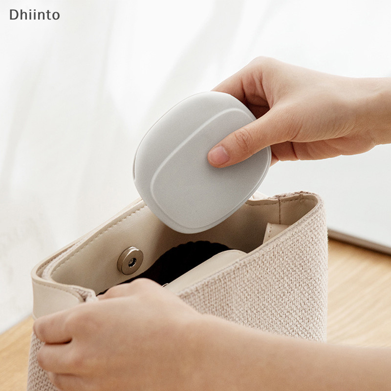 dhiinto.br Portable Data Cable Storage Case Silicone Earphone Bag Charger Box BR