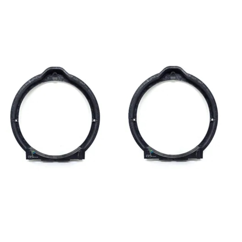 Par aro Adaptador P/ Alto Falante 6 Honda New Fit New Civic Par