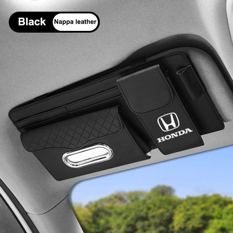 1 car sun visor storage box multi-function sun visor hanging car tissue storage bag glasses box storage artifact suitabl