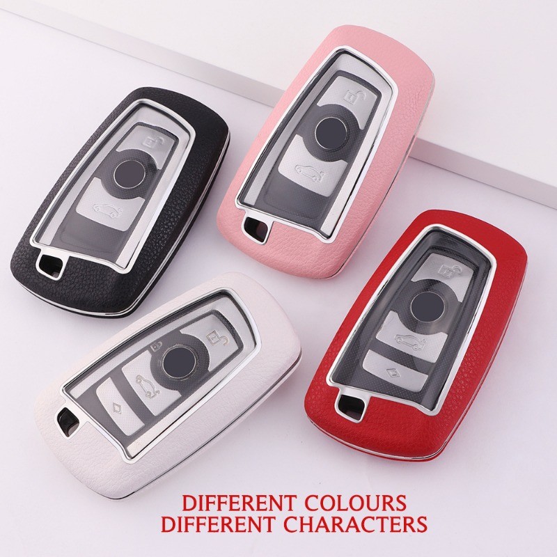 BMW Car Macaron Color Key Case Dedicado a 3 Series 5 Series GT 7 Series X3 X4 525li 320l Fashion Smart Key Capa protetor