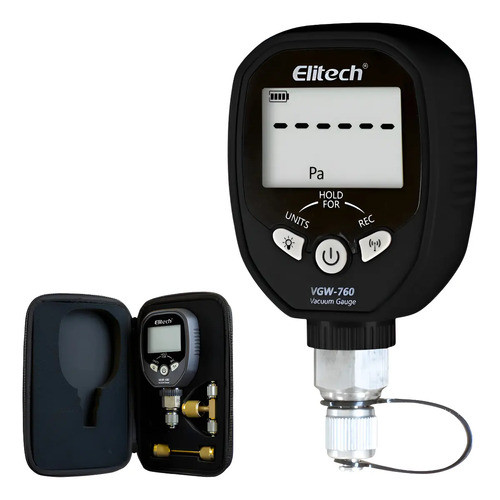 Vacuômetro Digital Elitech 19.000 Microns Vgw-760 Bluetooth