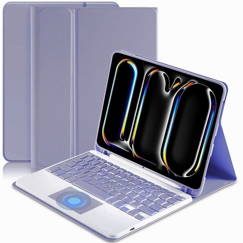 Capa De Teclado Bluetooth Para iPad Air 11 2024/2025/2026 Touch Pad 10 2022/11 A16 Mini 3/4/5