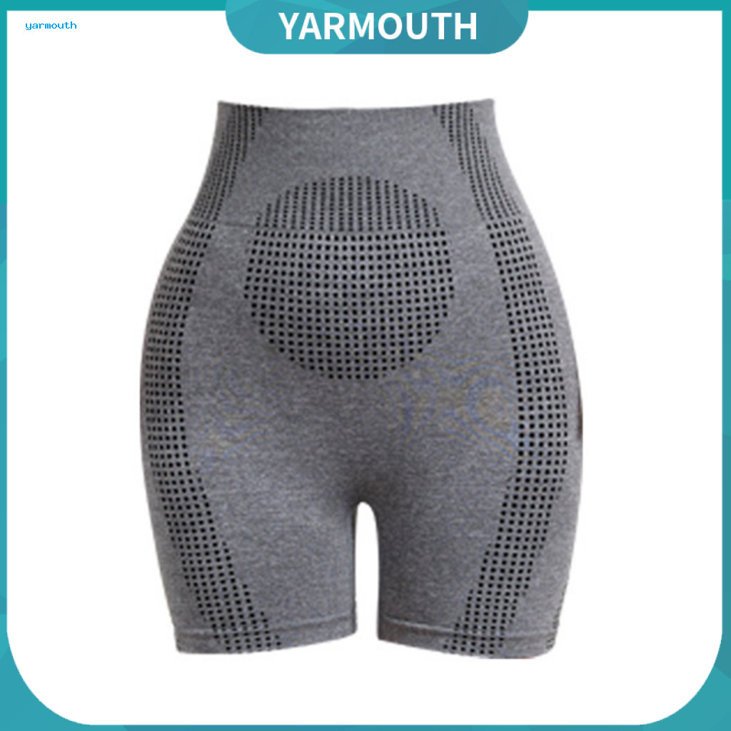 Shapewear Shorts for Butt Lift Ice Silk Fiber Repair Shaping Women’s High-waisted – Thick Support Mid-leg for Smooth
