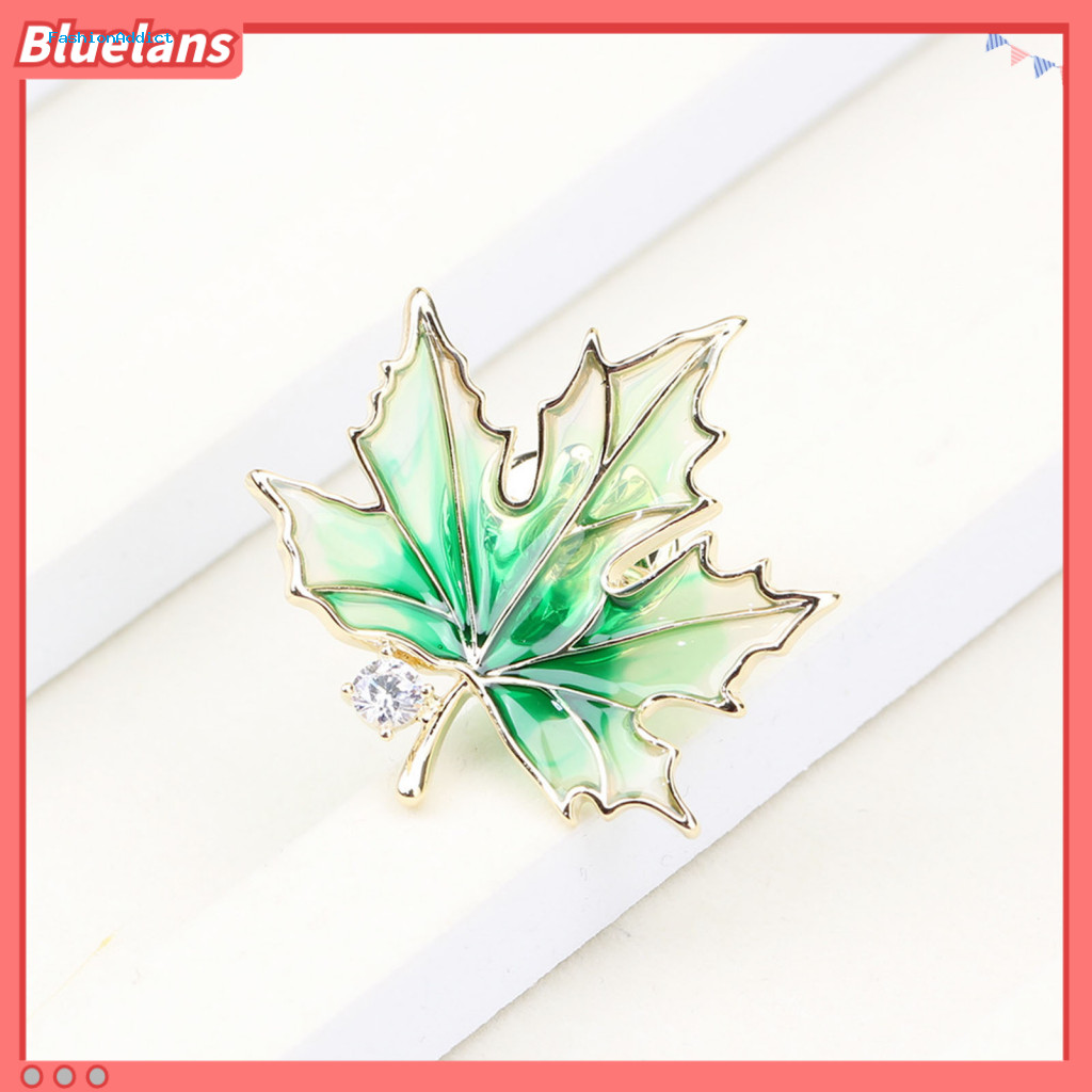Apricot Leaf Brooch Retro Women’s Sunflower Maple Set Realistic Electroplated Polished Pins Elegant Clothes Pin for Pr