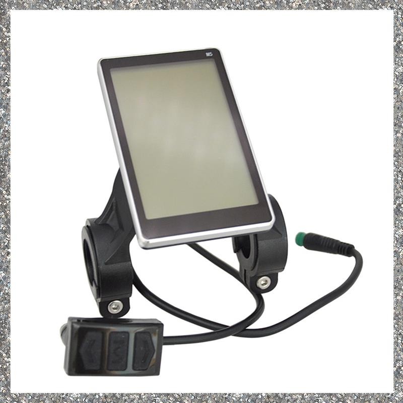 Bicicleta Elétrica Display LCD Medidor 5 Pinos 24V 36V 48V 60V E Scooter M5 Tela Do Painel-Bike Acessórios Da