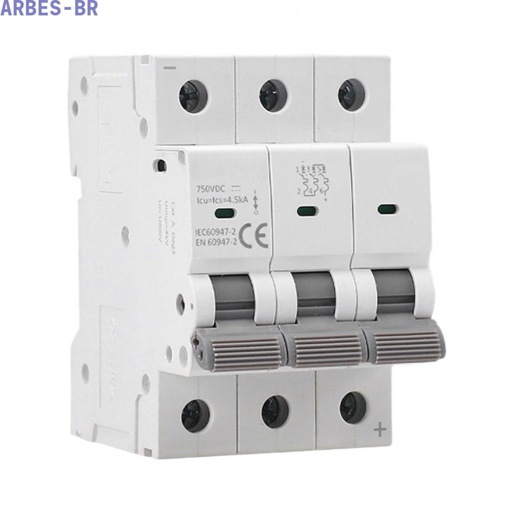 [Clearance]Miniature Circuit Breaker 3P Circuit Breaker Magnetic AC Disconnect Switch 6-63A[ARBES]