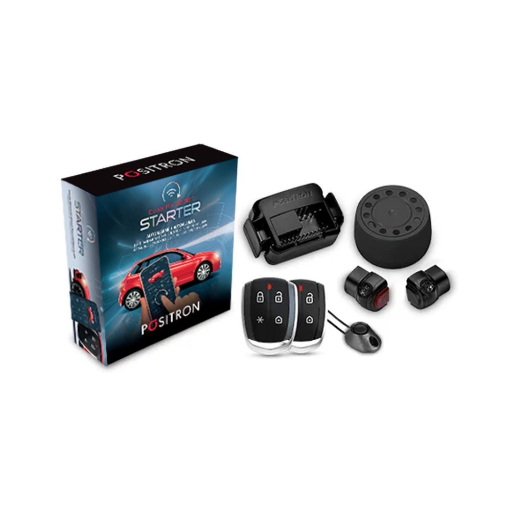 Alarme Automotivo Positron PX360BT Starter – Partida Remota e Função Bluetooth