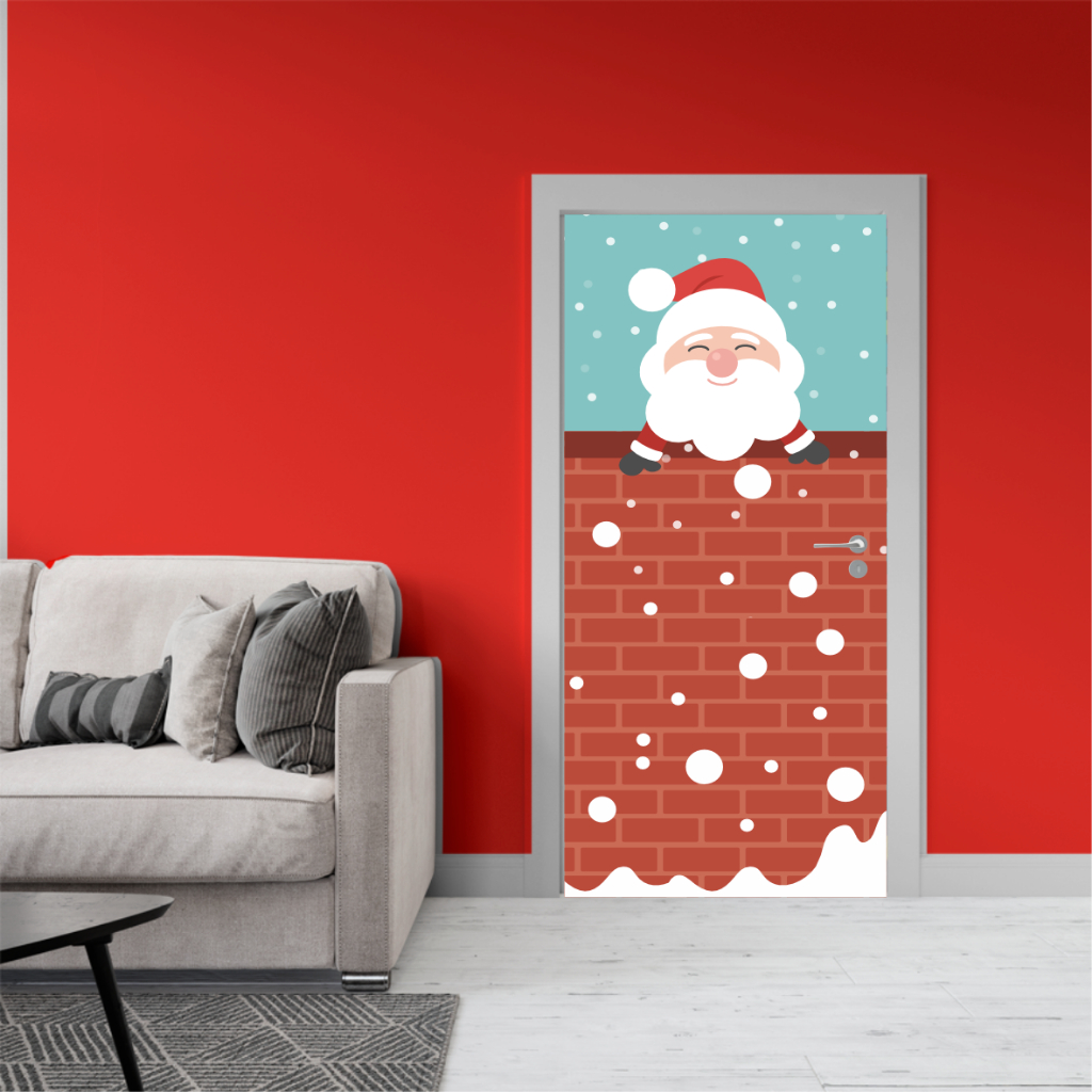 Adesivo Decorativo Para Portas - NATAL - Boas Festas - Fim de Ano - merry christmas - 2023 - 11