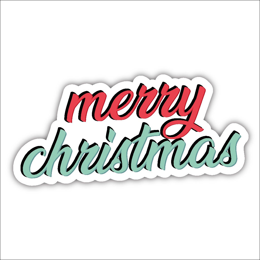 Placa Quadro Happy Merry Christmas Feliz Natal - Decoração