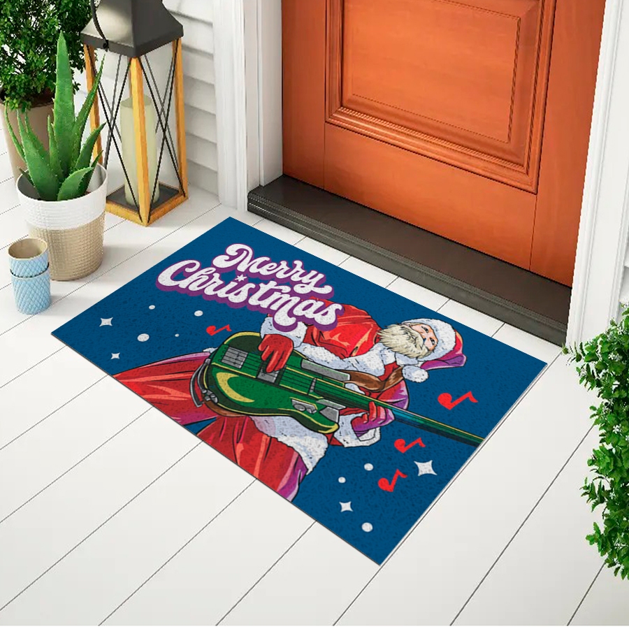 Tapete Merry Christmas Rock Noel Guitarra 25CA211