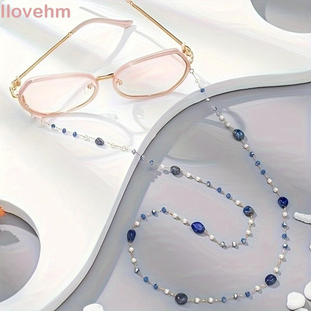 Corrente De Cristal LUCKY-ILOVEHM , Ajustável Feita À Mão , Óculos Anti-Perda De Luxo Elegante