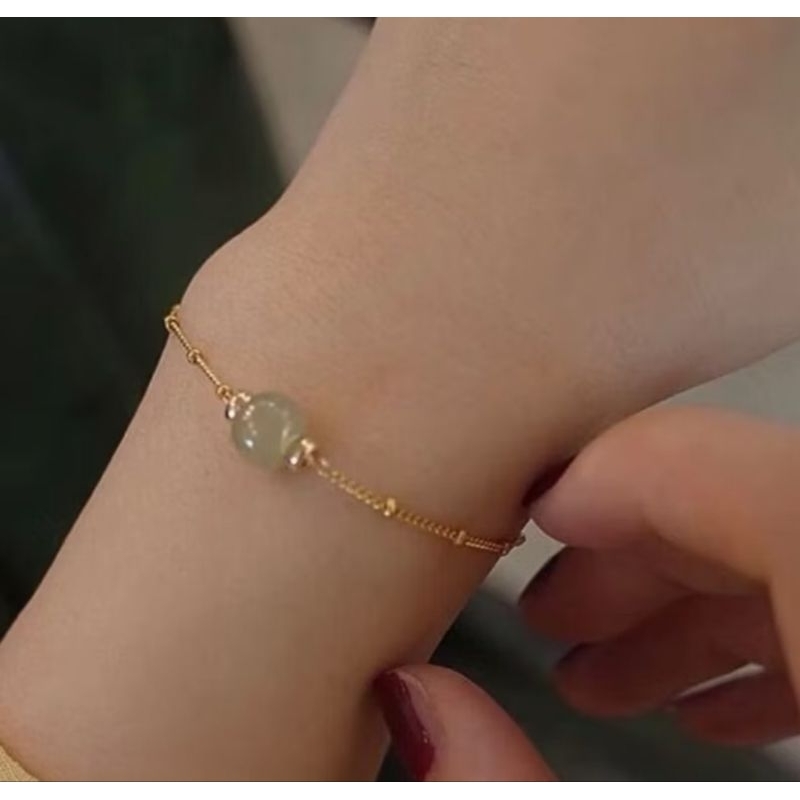 Pulseira De Cristal De Pedra Da Lua Lucky Charm Butterfly Para Mulheres Amizade Aniversário Jóias De Casamento Presente