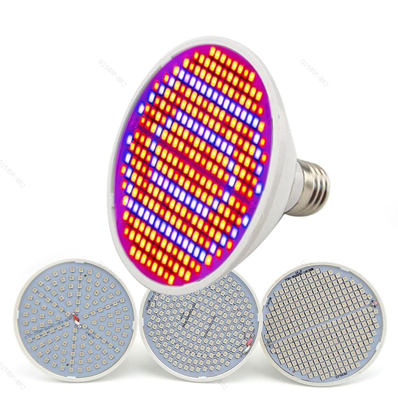 200led 300LED Planta Grow Light Flower Growing Bulb E27 Para Lâmpadas De Plantas Internas BR15B2