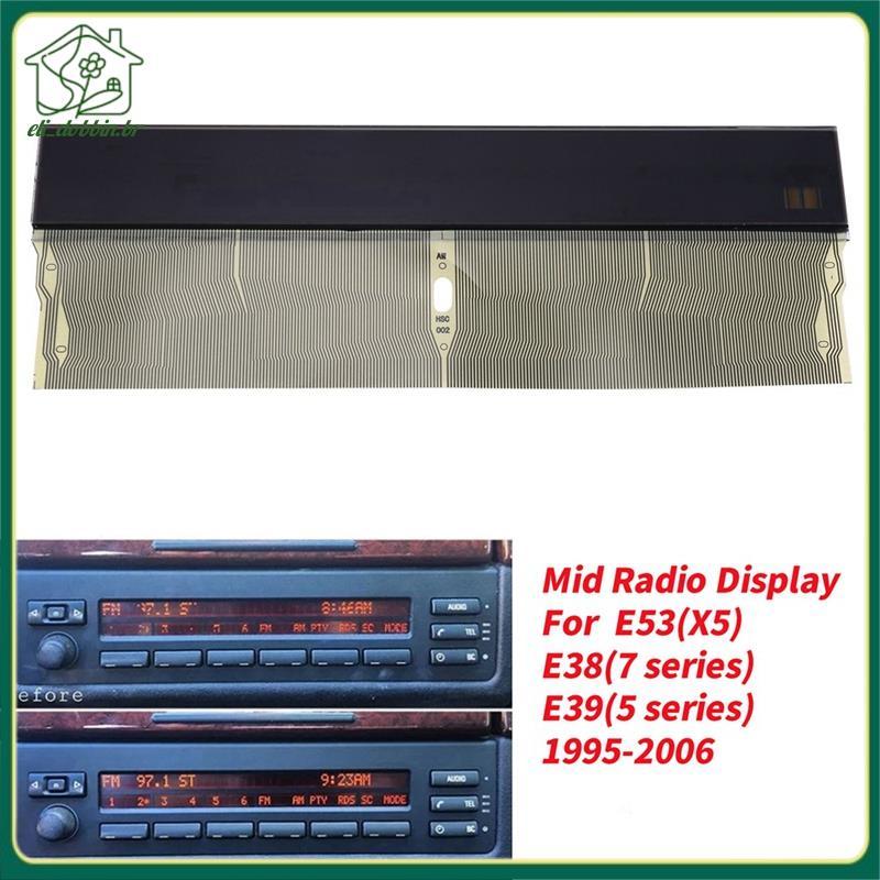Para X5 E53 Série 5 E39 E38 7 1996-2003 Instrumento Do Carro Display LCD Meados De Rádio Cluster Fita Cabo Tela