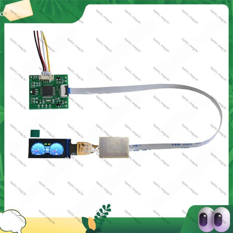 [Venda Quente T] Simulador De Vôo RC 0.96-Polegada LCD Instrumento Cluster Display Painel Interior Para Escala Carro/Mod