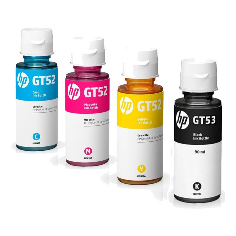 Kit 4 Refil De Tinta Gt53 Gt52 Color Smart Tank Series : gt 5810 - gt 5820 - gt 5822