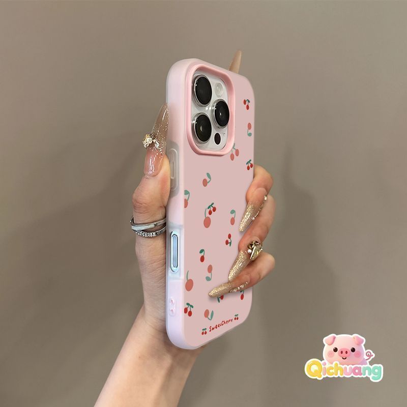 Capa De Telefone Para infinix Smart 20 10 HD Plus 9 8 Pro 7 6 5 2020 Zero 40 30 4G 5G Cherry Case Cute Candy Color 2 Em