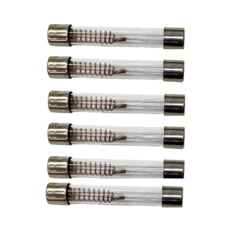 Kit 06 Fusível De Alta Retardo Para Micro-ondas 5kv X 0,800a