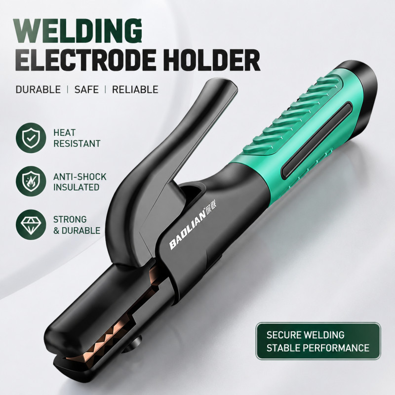 Suporte de eletrodo de soldagem de cobre com isolamento térmico, alicates de soldagem a arco 300 - 800A pesadas para Ho