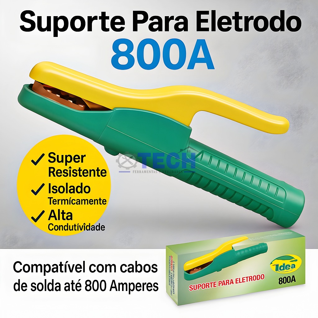 Alicate Porta Eletrodo 800a Profissional Idea