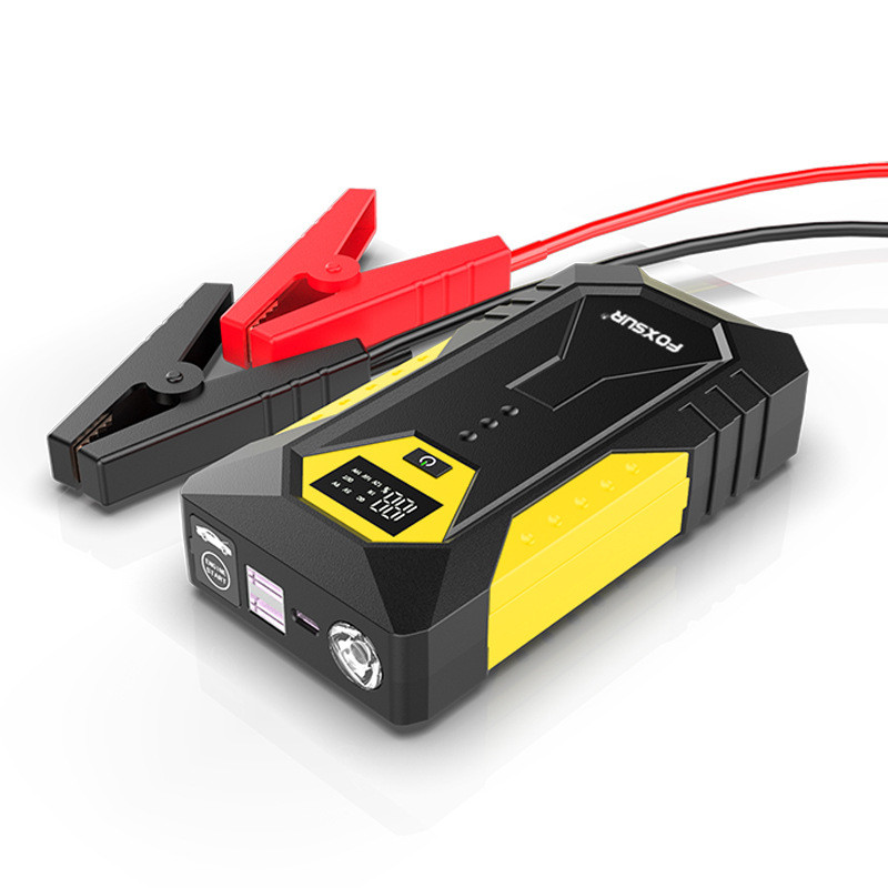 Fonte de Energia de Emergência para Carro e Moto | Potente com Compressor de Ar Integrado | 800A de Pico