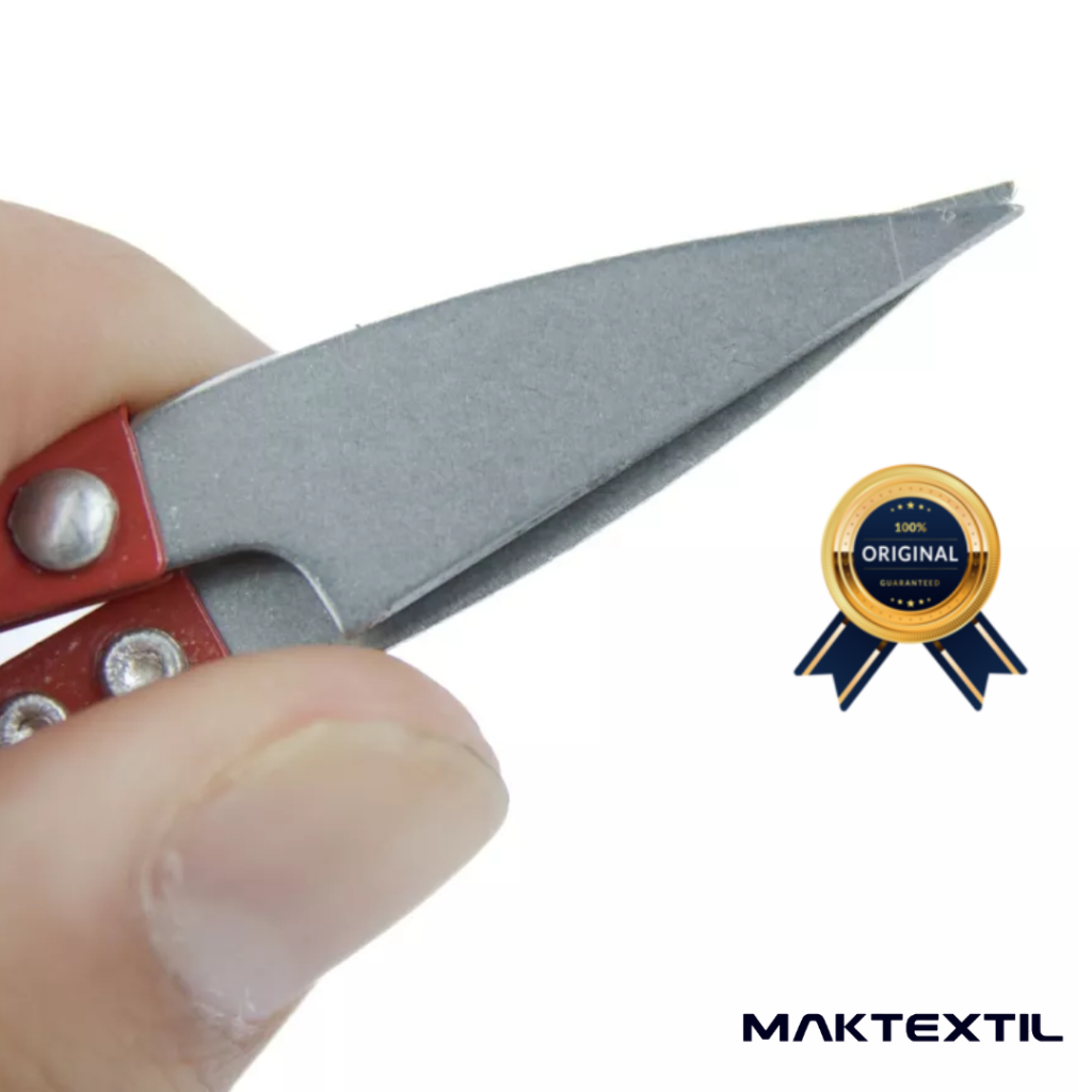 12 Tesouras Metal Acabamento Bordados Crochê Tricô Coloridas