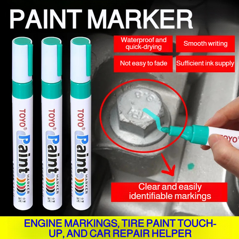 [Durável e Preciso] MultiColor Car Scratch Repair Pen/Touch Up Paint Pen/Caneta De Pintura Universal Para Veículos