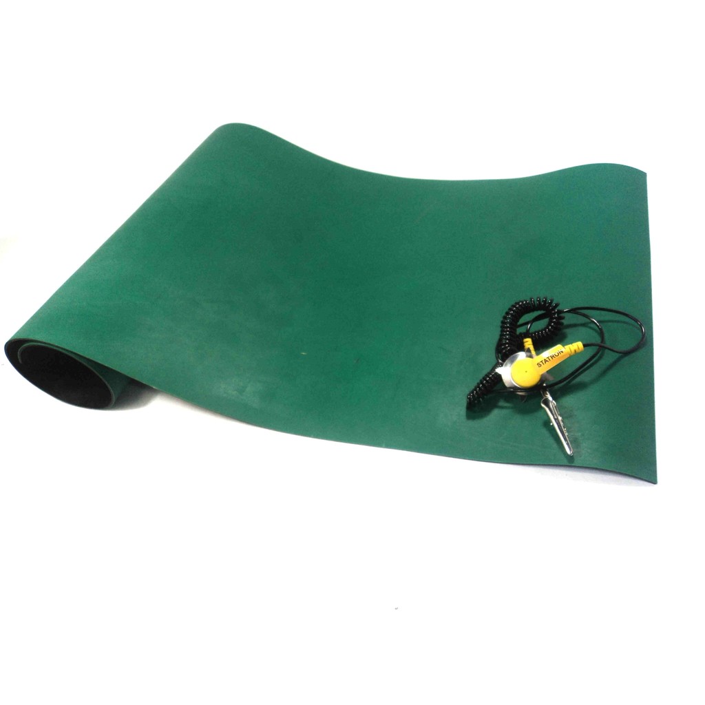 Manta Antiestática Verde ESD - 2 Camadas 1600 x 600 mm