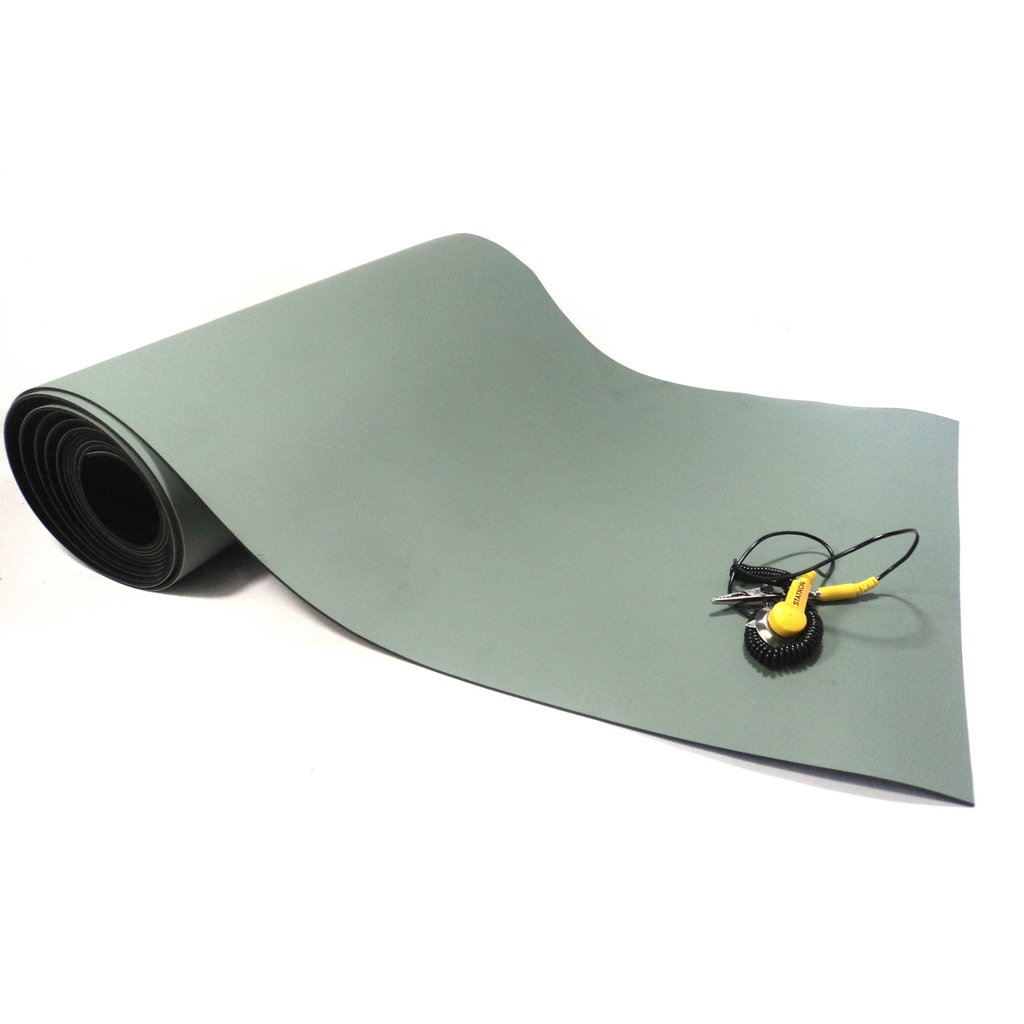 Manta Antiestática Cinza ESD - Duas Camadas (1600 x 600 mm)