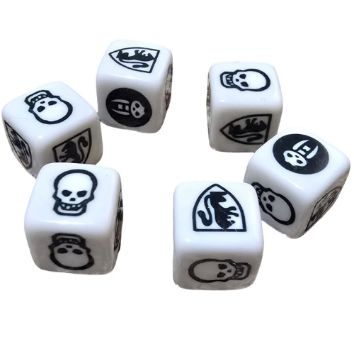 Kit dados de combate para Hero Quest