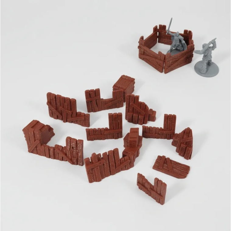 Barricada Barreira Cenario Rpg Zombicide Hero Quest Dungeon Dragons D&d