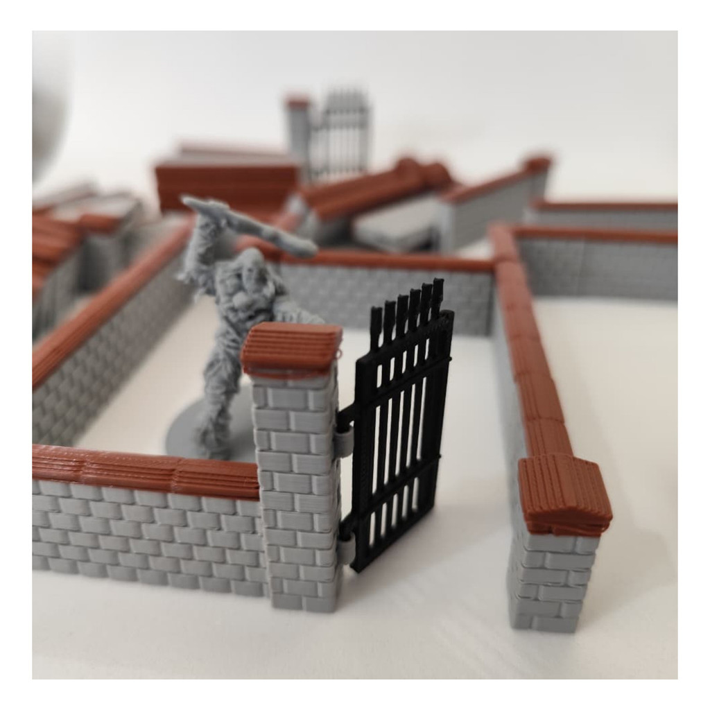Cenario Rpg Muros Modulares Zombicide Hero Quest Dungeon D&d