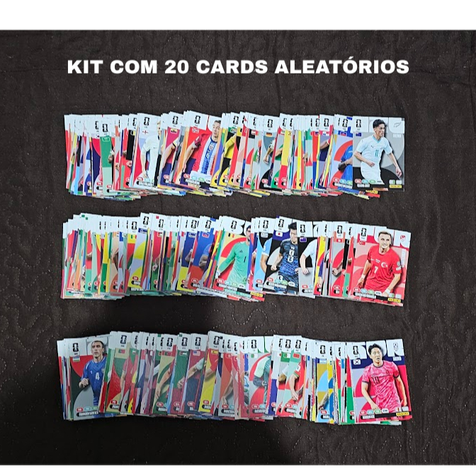 KIT 20 CARDS ADRENALYN HERO COPA 26 - ALEATÓRIOS SEM REPETIÇÃO