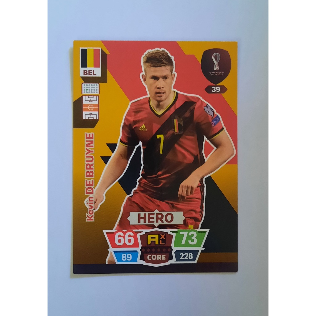 Card De Bruyne Hero Copa do Mundo 2022