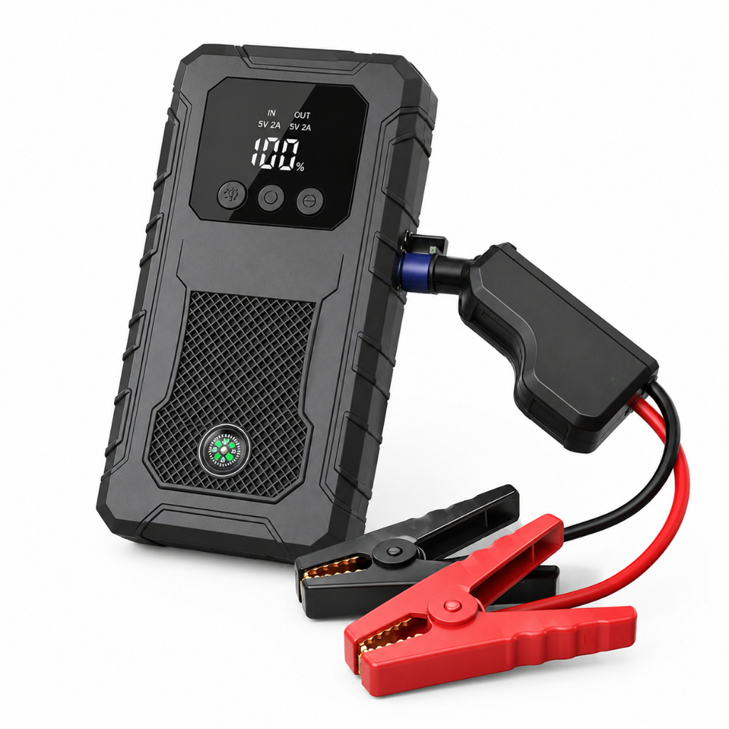 Auxiliar De Partida 12V Portátil Jump Starter Veicular