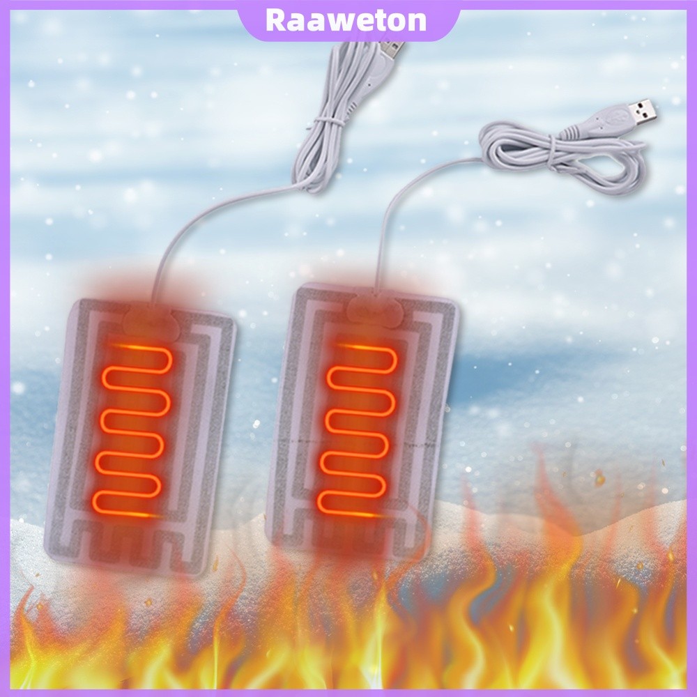 1 Par De Jaqueta Aquecida Elétrica USB Almofada De Aquecimento À Prova D'água Versátil [Raaaweton.br]