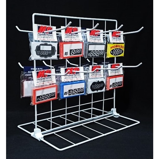 DISPLAY PARA CHAVEIRO COM 16 GANCHOS