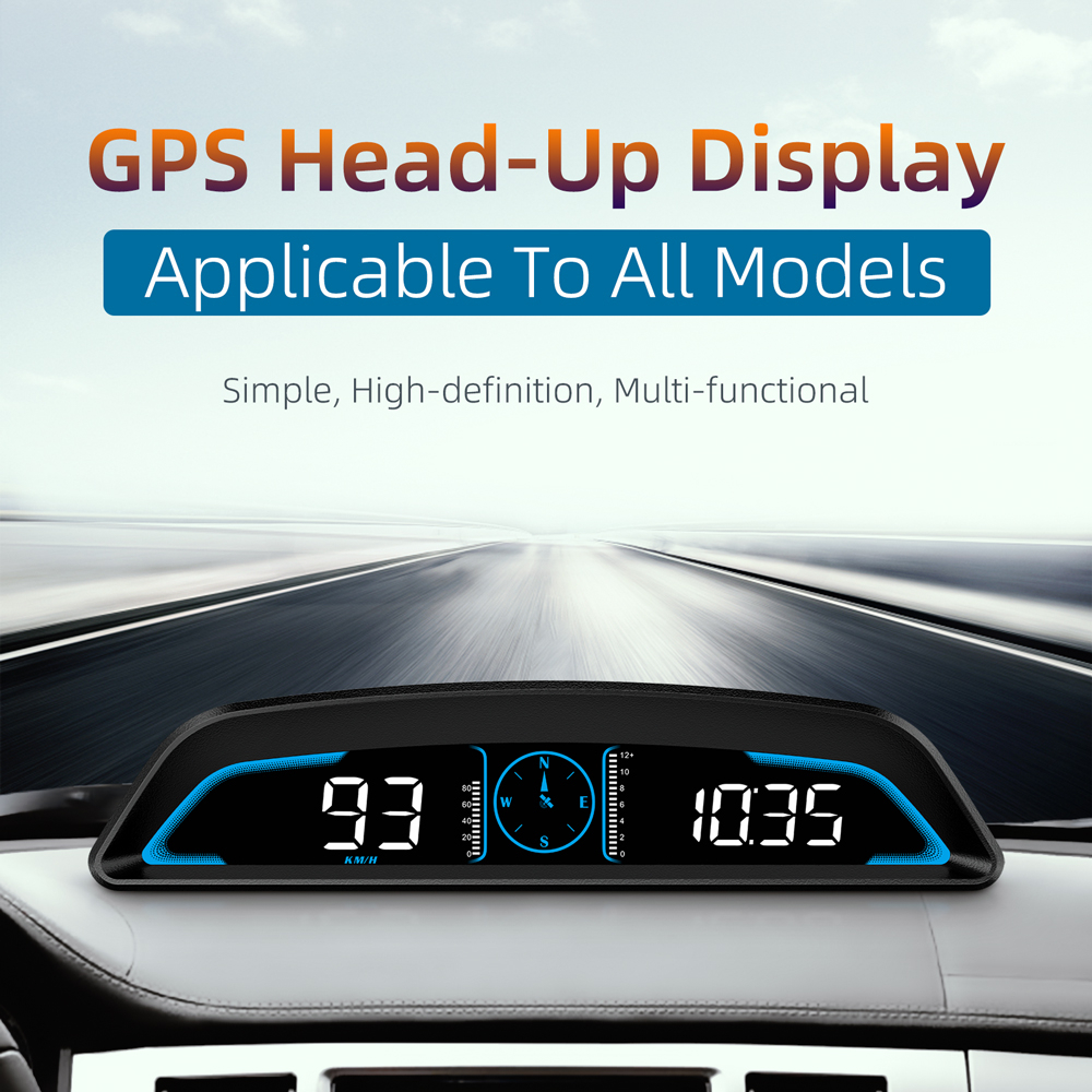 Universal 5V G3 GPS HUD Heads Up Display Velocímetro De Alarme Digital Inteligente Para Carros Acessórios Eletrônicos